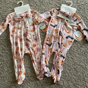 Halloween Print Bamboo Sleeper Bundle